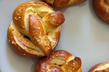 Bretzels salés maison
