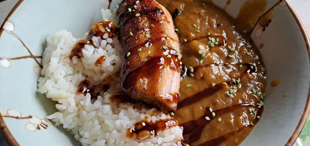 Curry Japonais, poitrine laquée au four 4H