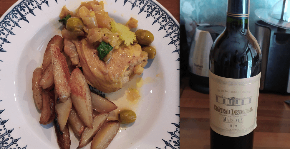 Poulet aux citrons confit