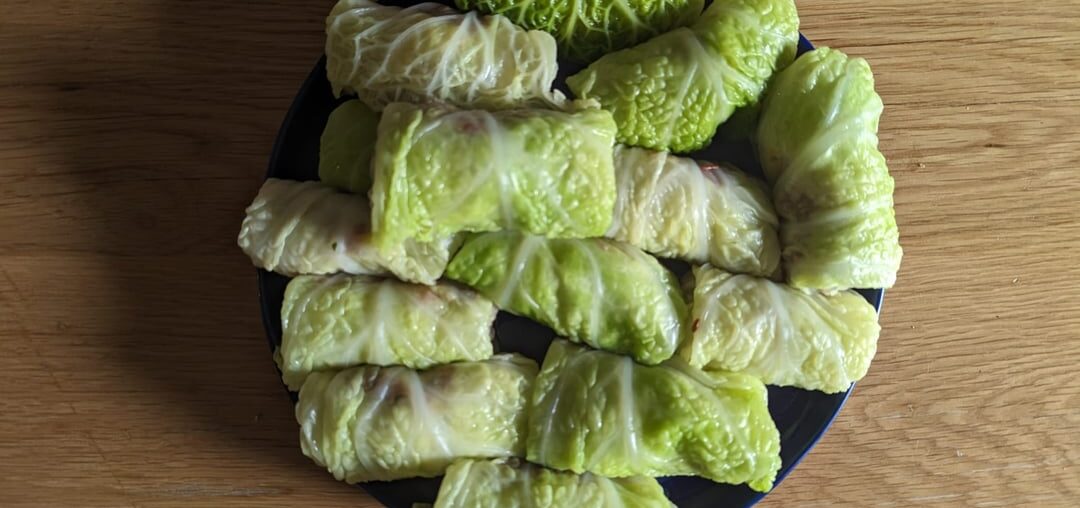 J'ai fait des sarmales !