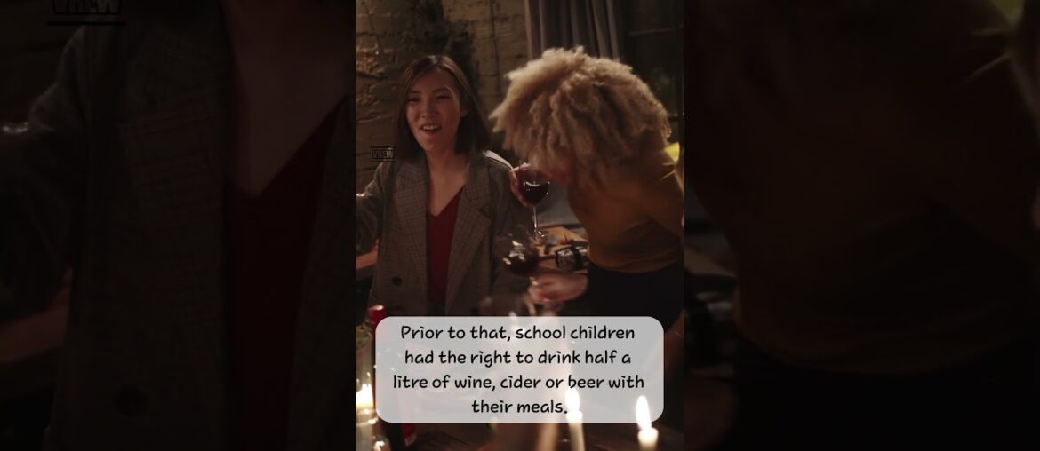 France has banned alcohol from schools to children under 14