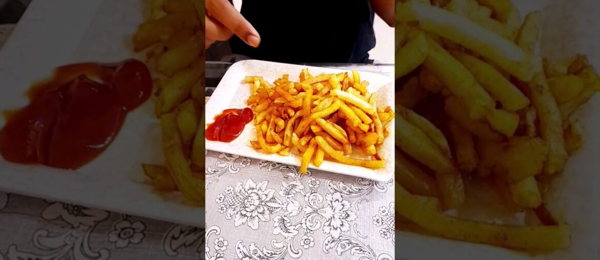 French fries recipe made by my son #shortfeed #shots