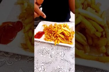 French fries recipe made by my son #shortfeed #shots