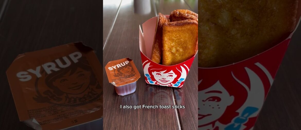 Trying Wendy’s Breakfast *Croissant Sandwich, Biscuit, French Toast Sticks*