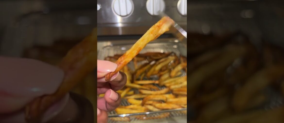 Air Fry Crispy homemade French fries