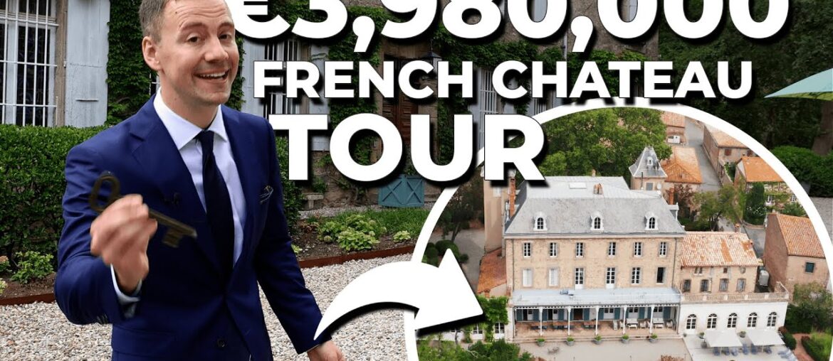French Chateau For Sale | Full Tour | Complete Restoration!