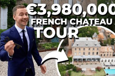 French Chateau For Sale | Full Tour | Complete Restoration!