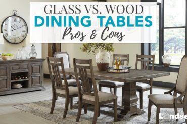 Glass vs. Wood Dining Tables: Pros & Cons
