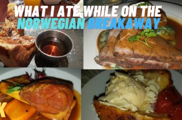 [4k] Dining and food on the Norwegian Breakaway! What it's really like