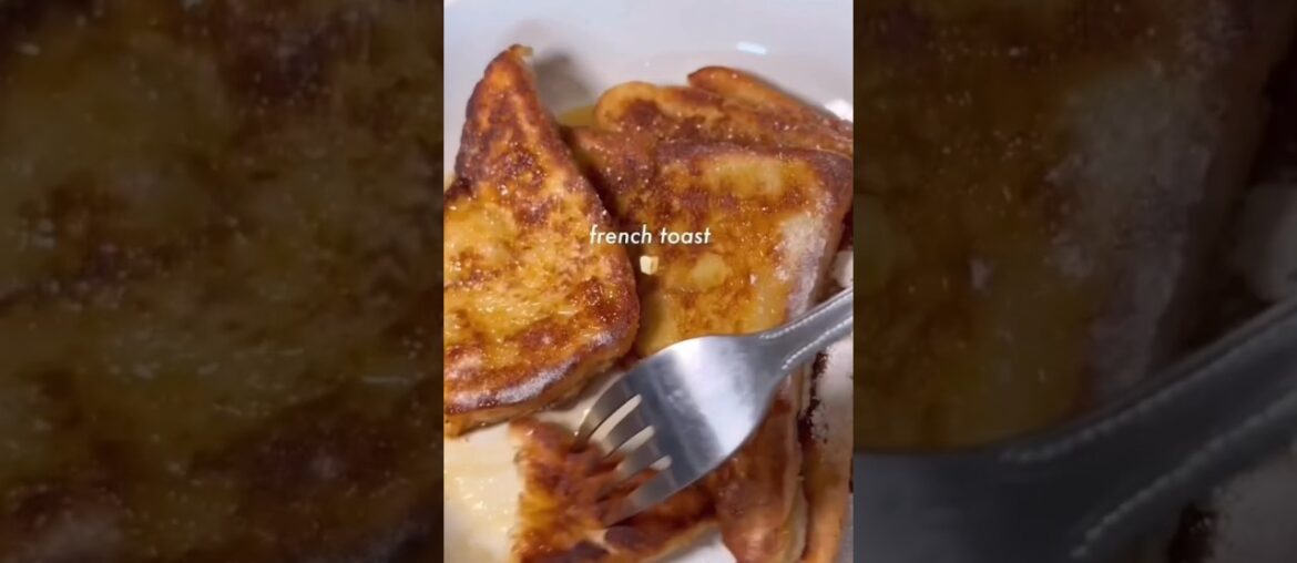 Real French Toast super easy #shorts #viral #trending #youtubeshorts