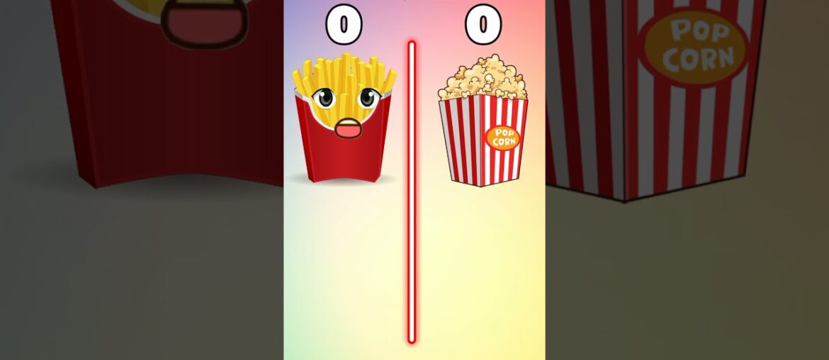 French Fries vs Popcorn | #shorts #viral #trending @MRINDIANHACKER @CrazyXYZ