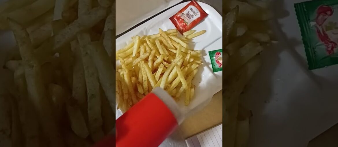 Crispy French Fries | Food in Sialkot #streetfood #foodie #foodlover #food