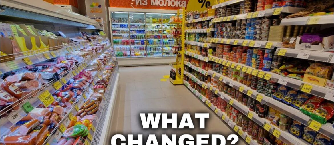 Russian TYPICAL Supermarket After 600 Days of Sanctions Russian TYPICAL Supermarket After 600 Days of Sanctions