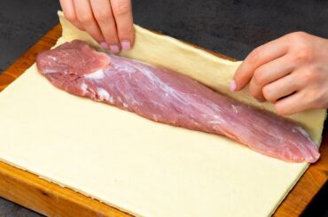 The famous French meat recipe, cooked in puff pastry!