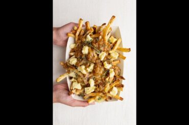 French Onion Poutine with Fries