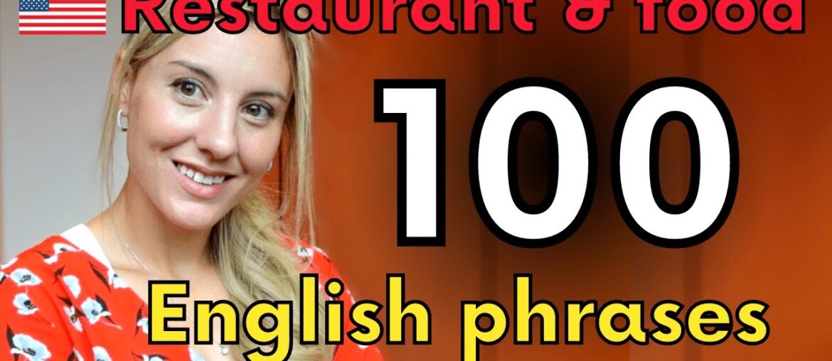 Learn over 100 food, shopping and restaurant English phrases Learn over 100 food, shopping and restaurant English phrases