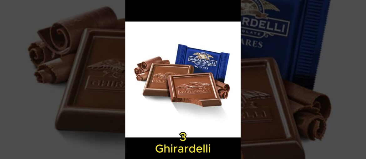 Top 7 Best Chocolate Brands in the World #shorts Top 7 Best Chocolate Brands in the World #shorts