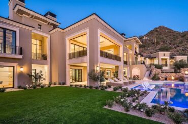 Iconic French-inspired Estate with breathtaking views in Scottsdale for $24,220,000