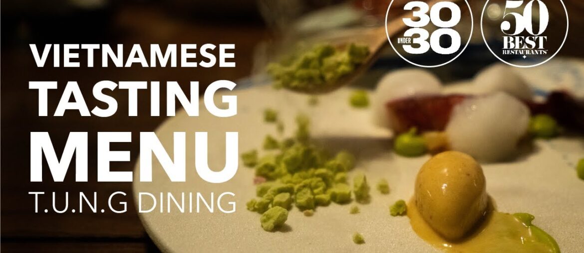 We tried FINE DINING in Hanoi, Vietnam | T.U.N.G Dining Experience