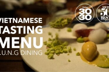 We tried FINE DINING in Hanoi, Vietnam | T.U.N.G Dining Experience