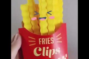 French Fries Styles Shape Food Sealing Packet
