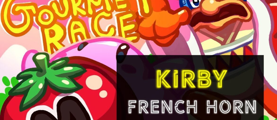 Kirby | Gourmet Race | French Horn Cover Kirby | Gourmet Race | French Horn Cover