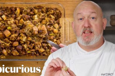 The Best Thanksgiving Stuffing You’ll Ever Make | Epicurious 101