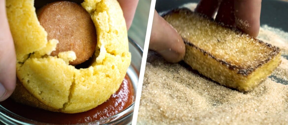 Corn Dog Muffins - Cinnamon French Toast Sticks Snack recipe