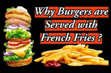 The Perfect Pair: Why Burgers are Served with French Fries #burger #fries #burgerandfries