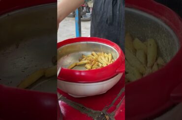 15 Years Old Kid Selling French Fries | Hardworking Afghani Kid