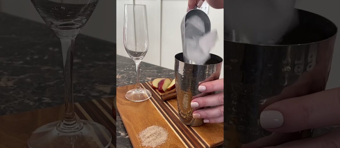 Apple French 75 Wine-tail