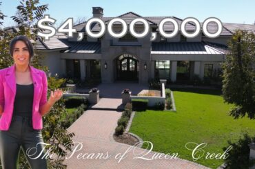 4 Million Dollar Home, Queen Creek AZ, Highest Active Listing!