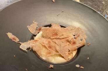 Fine dining at Alo for tasting menu