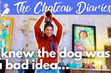 Philip claims he "can't work" because of the dog...