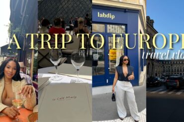 TOOK A TRIP TO PARIS + LONDON..BECOMING FLUENT IN FRENCH AGAIN, GOOD RESTAURANTS, EXPLORING, LOUVRE