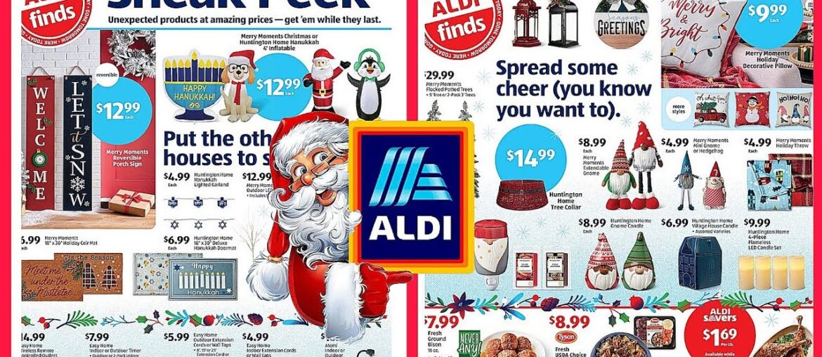 ALDI AD SNEAK PEEK | 11/15/2023 - 11/24/2023 BARGAIN BEAUTY