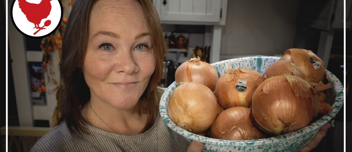 Canning French Onion Soup | The Joyful Pantry | Pressure Canning