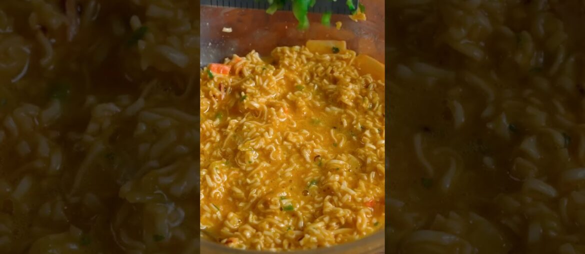 egg with noodles #shorts egg with noodles #shorts