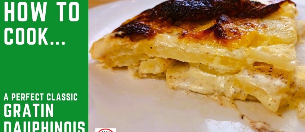 Easy GRATIN DAUPHINOIS recipe! French scalloped potatoes au gratin [EFC 9]