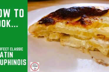 Easy GRATIN DAUPHINOIS recipe! French scalloped potatoes au gratin [EFC 9]