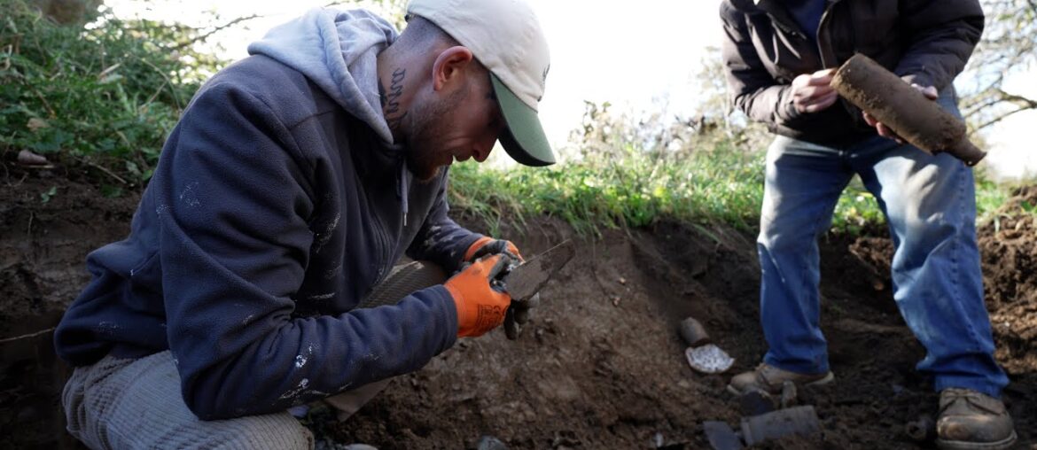 Buried Pottery In The Convent's Garden