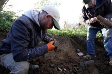Buried Pottery In The Convent's Garden