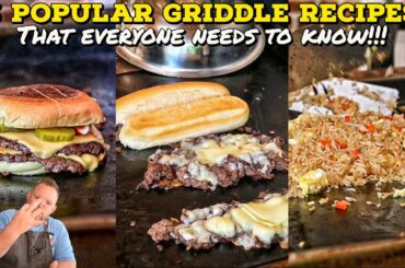 These 3 Griddle Recipes will Change Your Life Forever!!!!