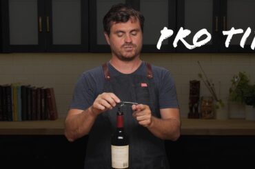 How to Properly open a wine bottle