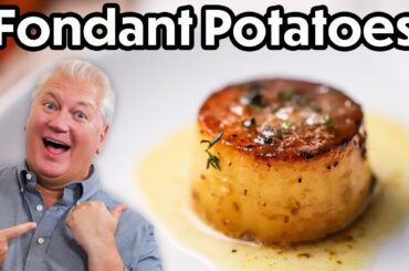 The BEST potatoes of all time: Fondant Potatoes (French Melting Potatoes)