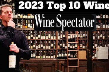 WINE SPECTATOR'S Top 10 Wines of 2023 (Wine Collecting Reactions)
