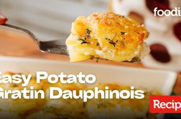 Creamy Potato Gratin Dauphinois Recipe | Easy French Potato Bake