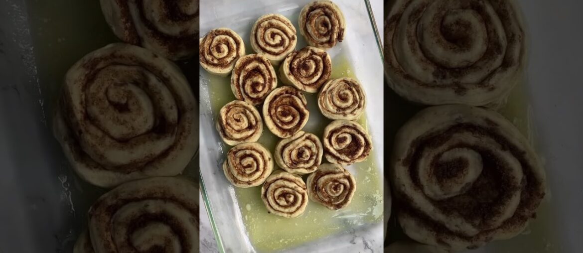 Viral Cinnamon Roll French Toast Casserole #breakfast #holidayrecipes #shorts