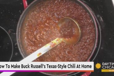 How To Make Buck Russell's Texas-Style Chili At Home