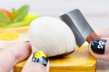 Cook Tasty Miniature Grilled Clams | Best Of Tiny Food By Miniature Yummy